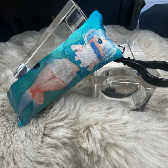Handmade Arona Blue Archive Anxiety Relief Plush Keychain - Picture 1 of 8